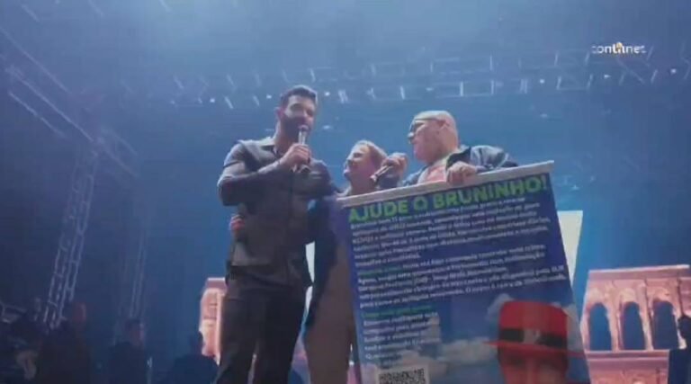 Gusttavo Lima se emociona e promete custear cirurgia de garoto de Cruzeiro do Sul durante show na Expoacre Juruá