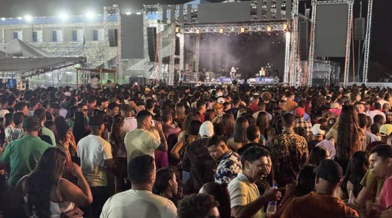 Show de Marcynho Sensação agita noite desta sexta-feira na Expoacre Juruá em Cruzeiro do Sul