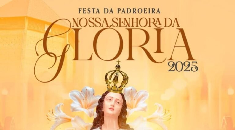 Novenário de Nossa Senhora da Glória terá corrida, caminhada da juventude e show com Davidson Silva entre as novidades de 2025