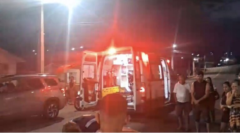 SAMU relata estado crítico de jovem vítima de acidente no bairro da Baixa