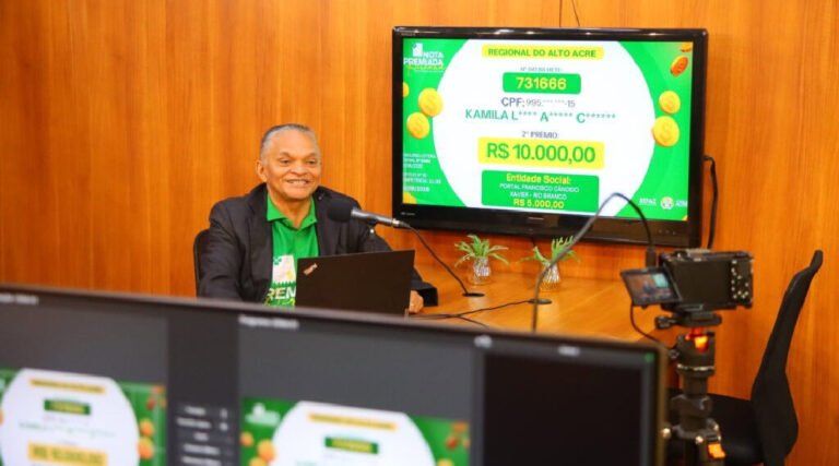 Sefaz divulga vencedores do 10º sorteio do Nota Premiada Acreana