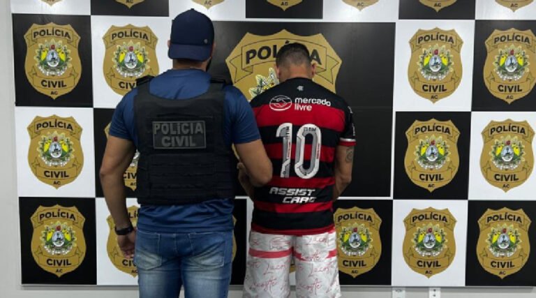Homem de 41 anos é preso em Rio Branco por estupro de vulnerável e por fornecer álcool e drogas a adolescente de 13 anos