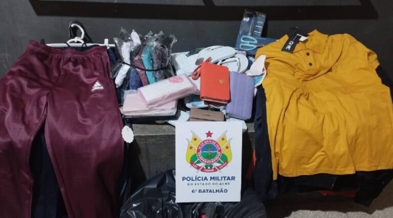 Pelotão de Trânsito impede furto em comércio de Cruzeiro do Sul