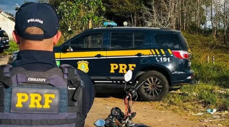 PRF apreende motocicleta furtada em oficina às margens da BR-364 em Cruzeiro do Sul
