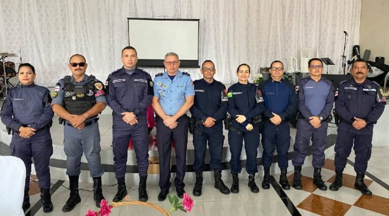 PMAM realiza I ECAP do Ronda Maria Penha com policiais militares do 9°GPM de Guajará