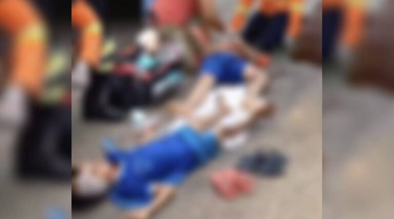 Crianças ficam feridas em acidente no bairro Jardim Primavera, em Cruzeiro do Sul
