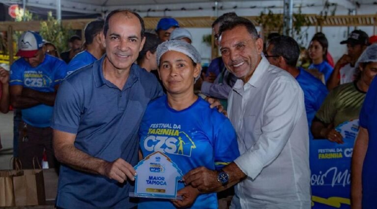 Zezinho Barbary participa do Festival da Farinha e reafirma compromisso com a agricultura familiar em Cruzeiro do Sul