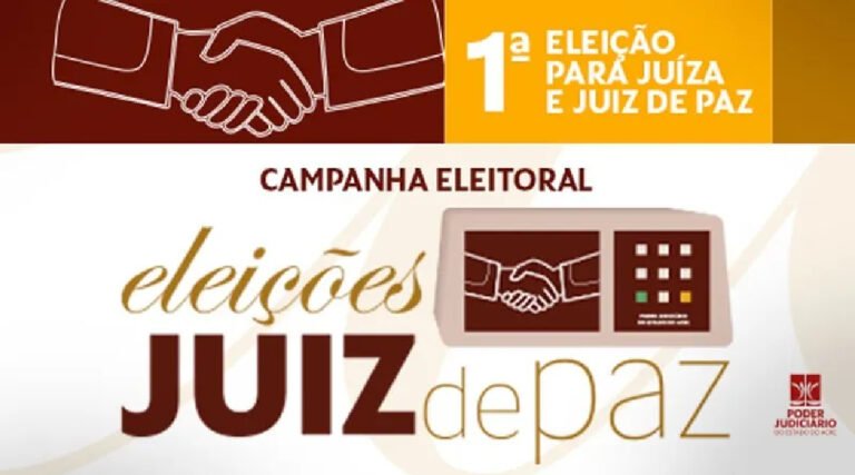 Confira as regras da propaganda eleitoral dos candidatos a juiz de paz
