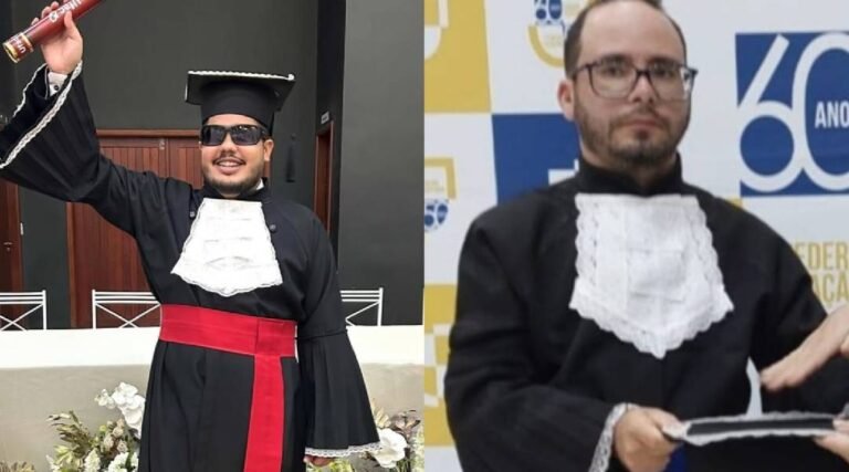 As colações de grau de Bruno Feliciano e José Tiago: dois jovens com deficiência que se formaram pela UFAC
