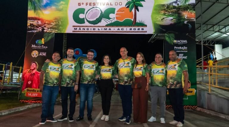 Mâncio Lima abre o 5º Festival do Coco com grandes atrações culturais e musicais