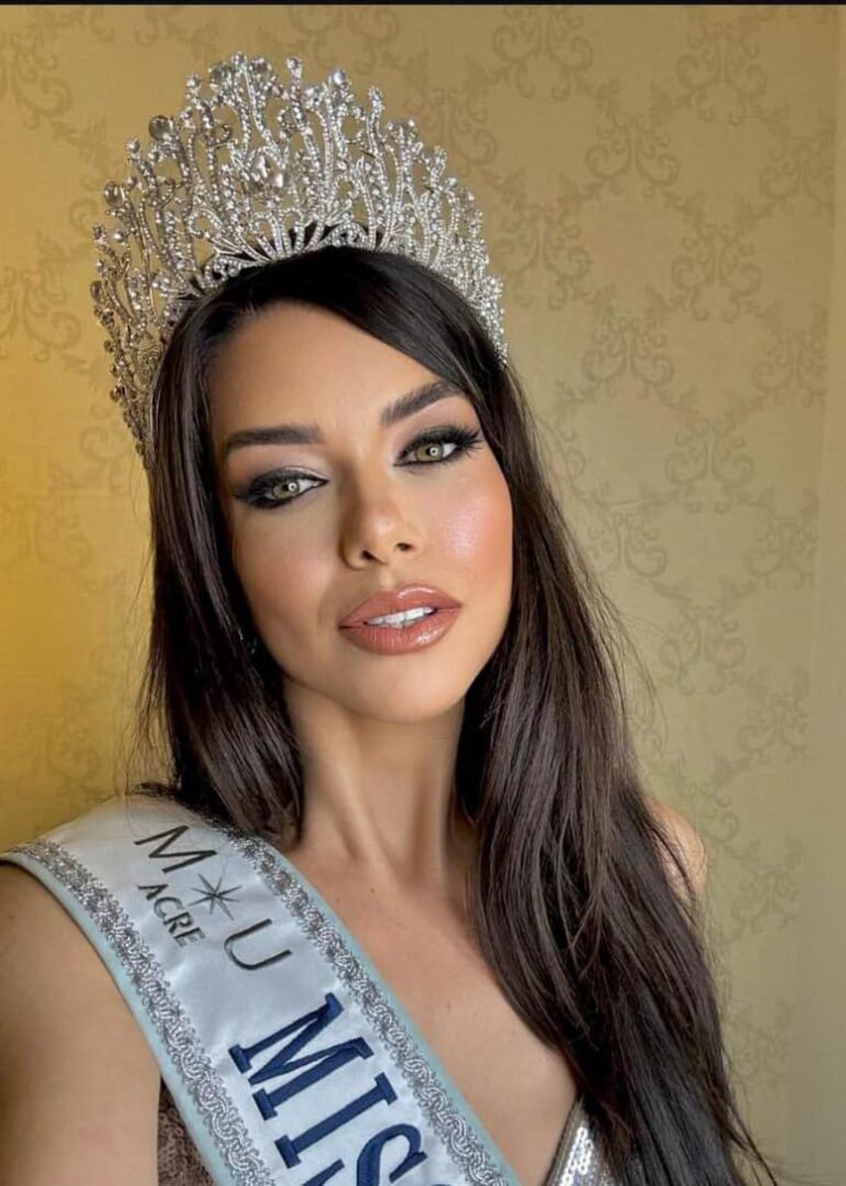 Psicóloga Andressa Jamilly é eleita Miss Universe Acre 2026