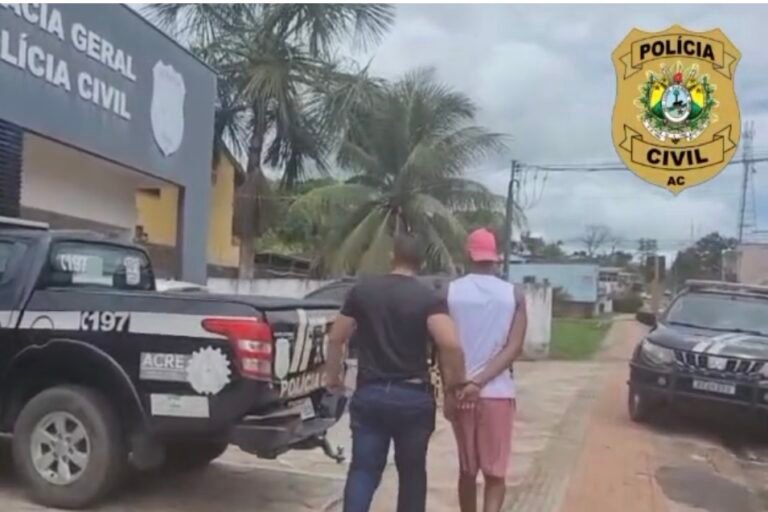Polícia Civil prende suspeito de arrombar loja no centro de Cruzeiro do Sul horas após o crime