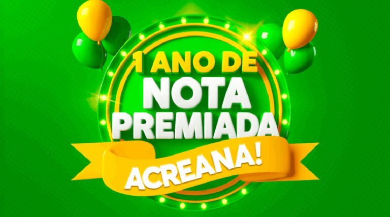 Nota Premiada Acreana celebra um ano com sorteio especial de aniversário