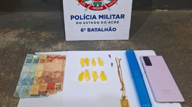 ROTAM apreende menor de 15 anos por tráfico de drogas no Conjunto Cumaru