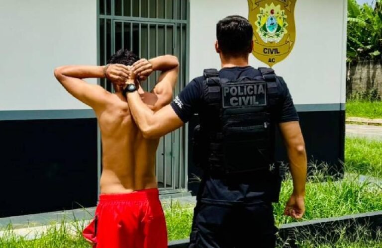 Polícia Civil prende foragido da Justiça acusado de tortura e envolvimento com organização criminosa em Rodrigues Alves