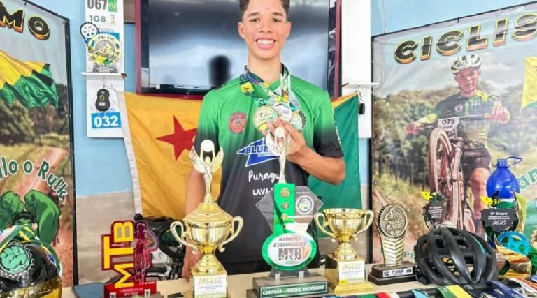 Acreano de 17 anos representará o Estado no Campeonato Brasileiro de Ciclismo