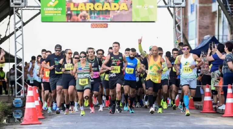 Corrida celebra o Dia do Servidor em Cruzeiro do Sul