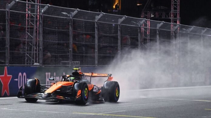 norris-frustra-verstappen,-repete-roteiro-e-larga-na-pole-no-gp-de-las-vegas;-bortoleto-e-o-18o