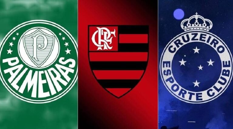 Cruzeiro, Palmeiras e Flamengo são os únicos que ainda podem levantar a taça do Brasileirão
