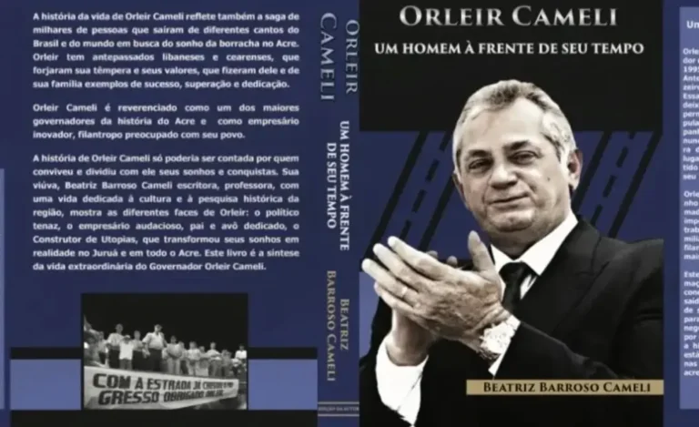 Livro sobre legado de Orleir Cameli ganha novos lançamentos em municípios acreanos