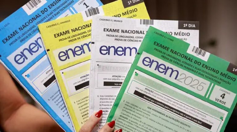 Saiba quais são as três questões anuladas no Enem 2025