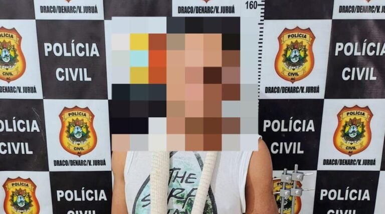 Homem é preso em flagrante após furtar celular de mãe que acompanhava filha internada no Hospital do Juruá