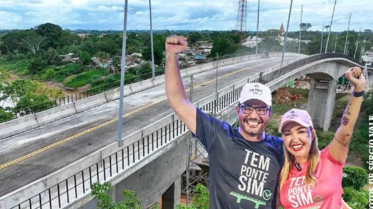 Gladson e Sula entregam a Ponte da Sibéria, marcando um gesto de reparação histórica