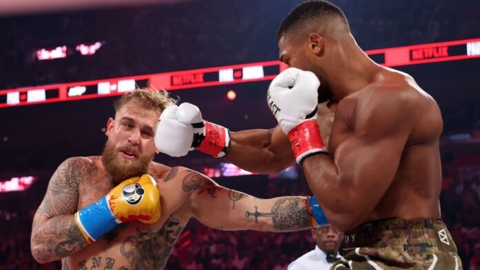 anthony-joshua-domina,-nocauteia-jake-paul-e-decreta-segunda-derrota-de-rival-na-carreira