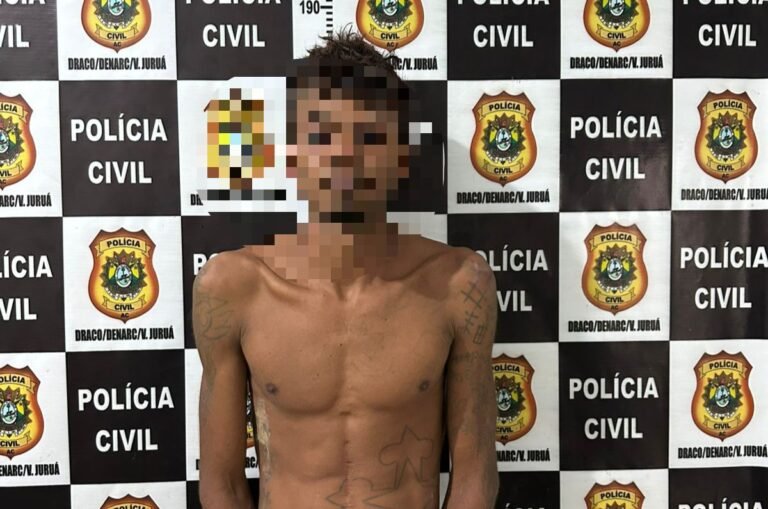 Polícia Civil prende homem condenado por tráfico e roubo no Vale do Juruá