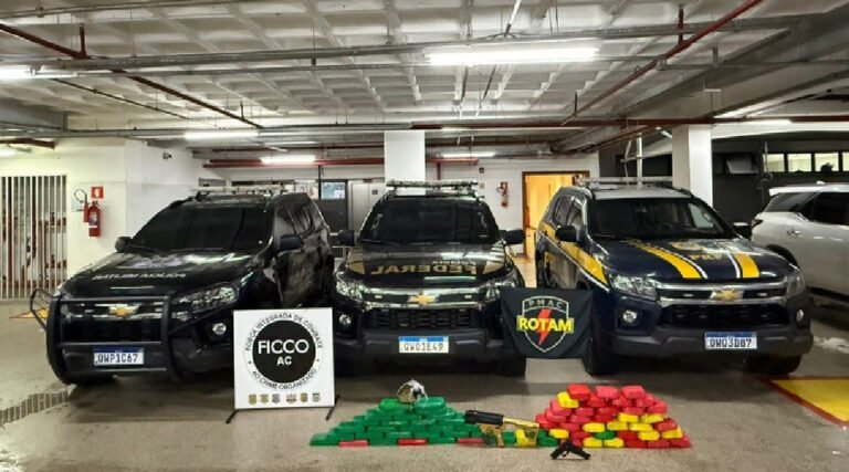 Operação conjunta intercepta carga de drogas vinda do Juruá e prende dois homens na BR-364