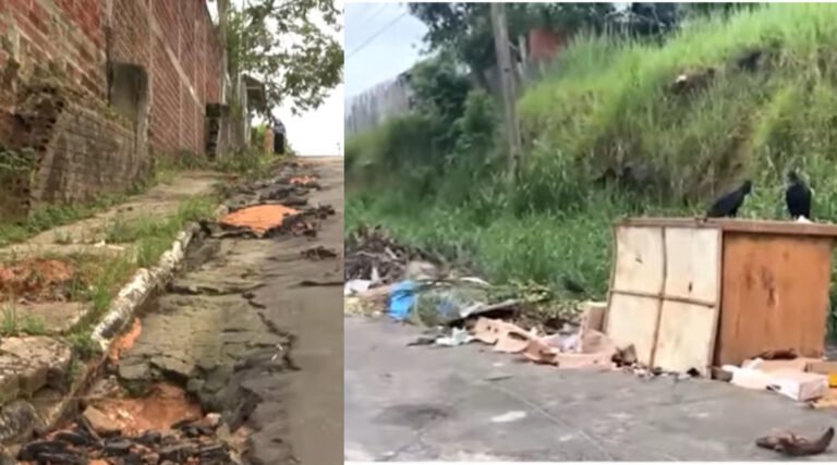 Buracos e acúmulo de lixo marcam o fim de 2025 e lideram reclamações em Cruzeiro do Sul