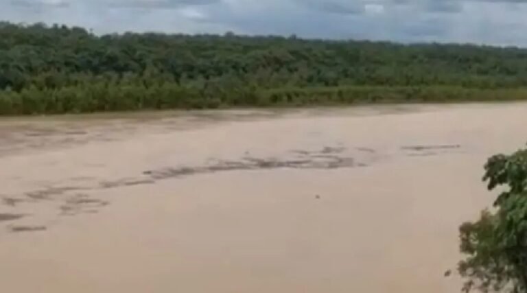 Criança de 2 anos desaparece após cair de embarcação no rio Tarauacá, na comunidade São Luiz; Bombeiros se deslocam para o local