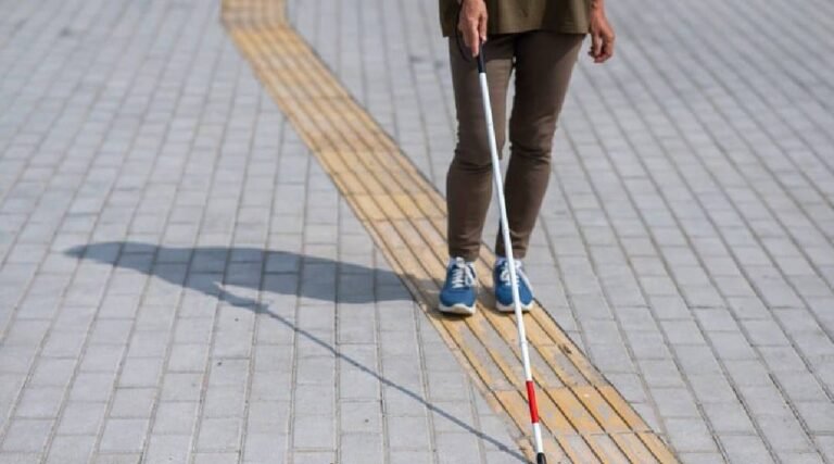 A deficiência visual e a identificação de cada cor de bengala