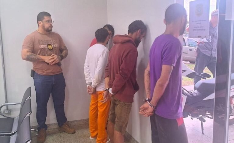 Operação integrada da Polícia Civil prende quatro pessoas em situação irregular na fronteira