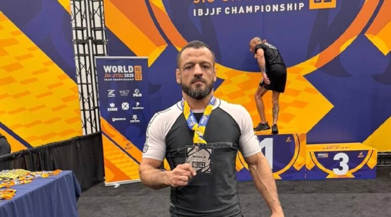 Acre no pódio do mundo: Leonardo Calid faz história ao conquistar vice-campeonato mundial de jiu-jitsu