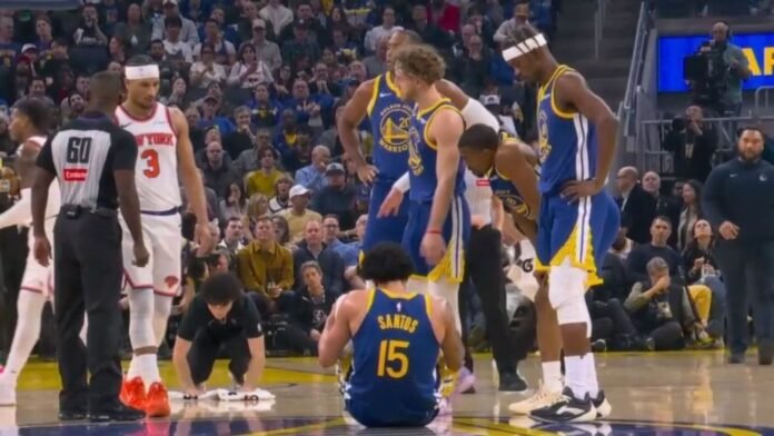 gui-santos-torce-o-tornozelo-e-deixa-partida-dos-warriors-na-nba