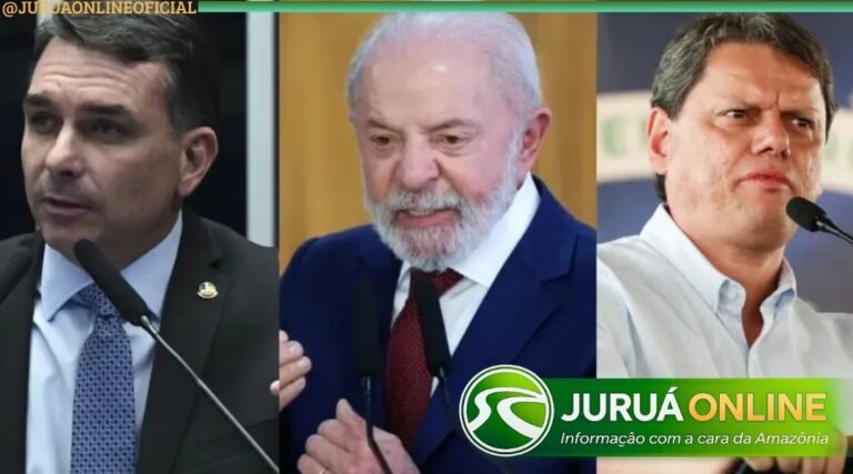 Flávio e Tarcísio derrotariam Lula no 2º turno, mostra Apex/Futura