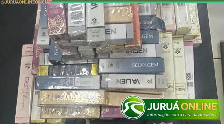 Perfumes furtados em Rio Branco são apreendidos a centenas de quilômetros em Marechal Thaumaturgo