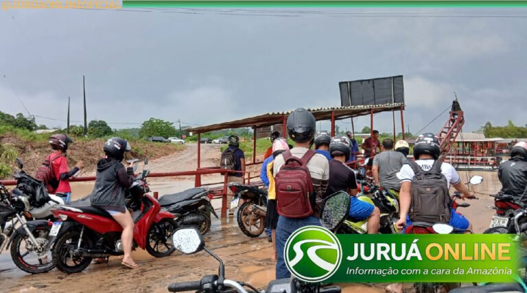 Correnteza do Rio Juruá causa tensão em travessia de balsa e reforça urgência da ponte entre Cruzeiro do Sul e Rodrigues Alves