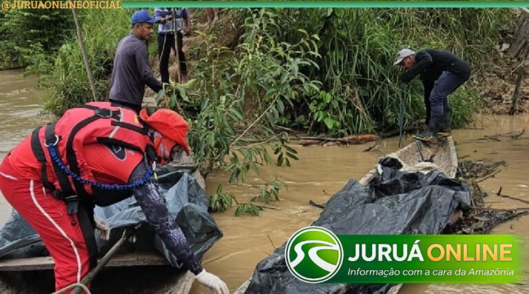 Buscas continuam no Rio Purus por jovem de 19 anos desaparecido após naufrágio em Santa Rosa do Purus