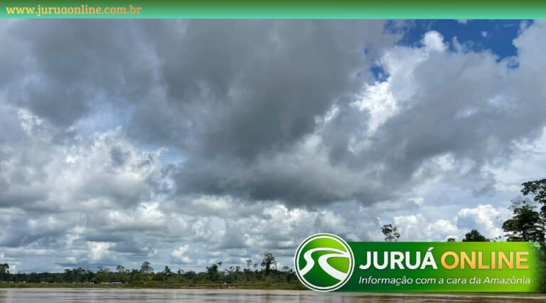 Sexta-feira será de tempo instável e chuvas fortes no Vale do Juruá e em todo o Acre