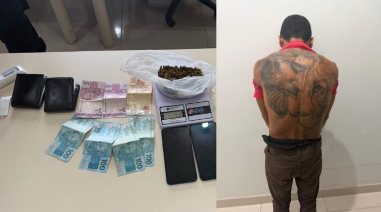 Polícia prende suspeito de tráfico e porte ilegal de arma durante operação em Mâncio Lima