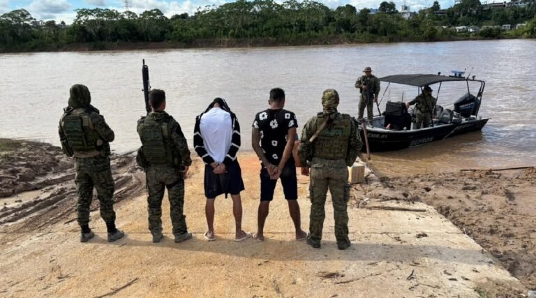 GEFRON captura dois foragidos do presídio durante operação fluvial no rio Juruá Mirim