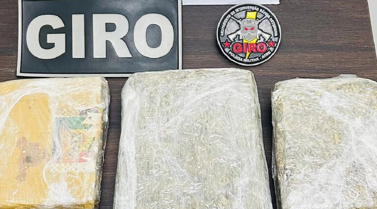 Polícia apreende mais de dois quilos de maconha em área ribeirinha de Sena Madureira