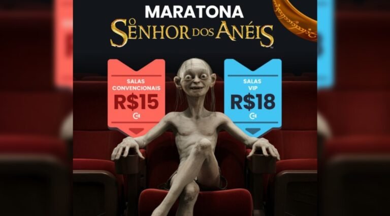 Cine Araújo exibirá trilogia “O Senhor dos Anéis” em programação especial no Via Verde Shopping