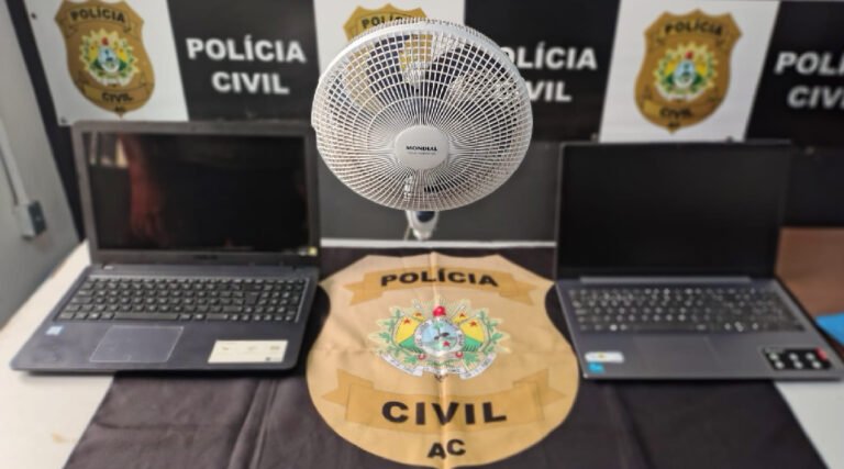 Polícia Civil identifica autores e recupera bens furtados do SINTESAC em Cruzeiro do Sul