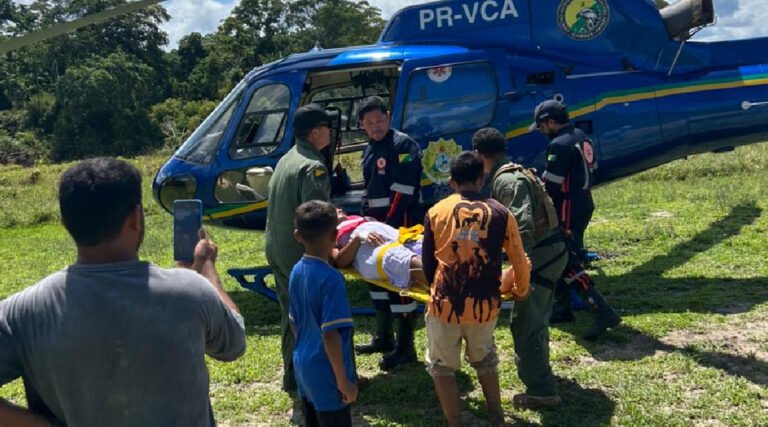 Gestante de quatro meses é resgatada após picada de jararaca em comunidade isolada de Tarauacá