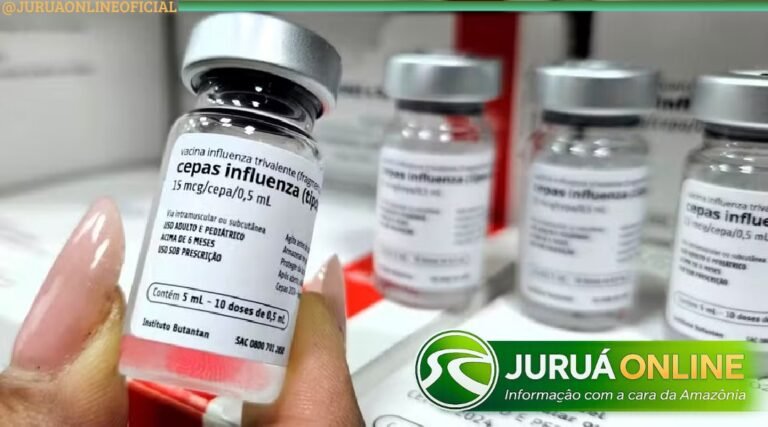 Cobertura contra gripe no Acre fica muito abaixo da meta e casos de SRAG aumentam em 2026