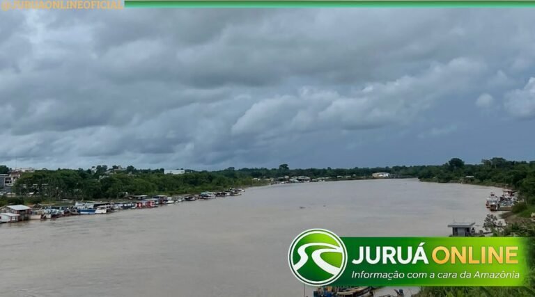 Rio Juruá ultrapassa cota de transbordo, mas nenhuma família é retirada de áreas afetadas em Cruzeiro do Sul