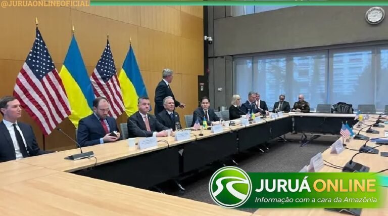 EUA e Ucrânia iniciam reunião em Genebra com foco em reconstrução
